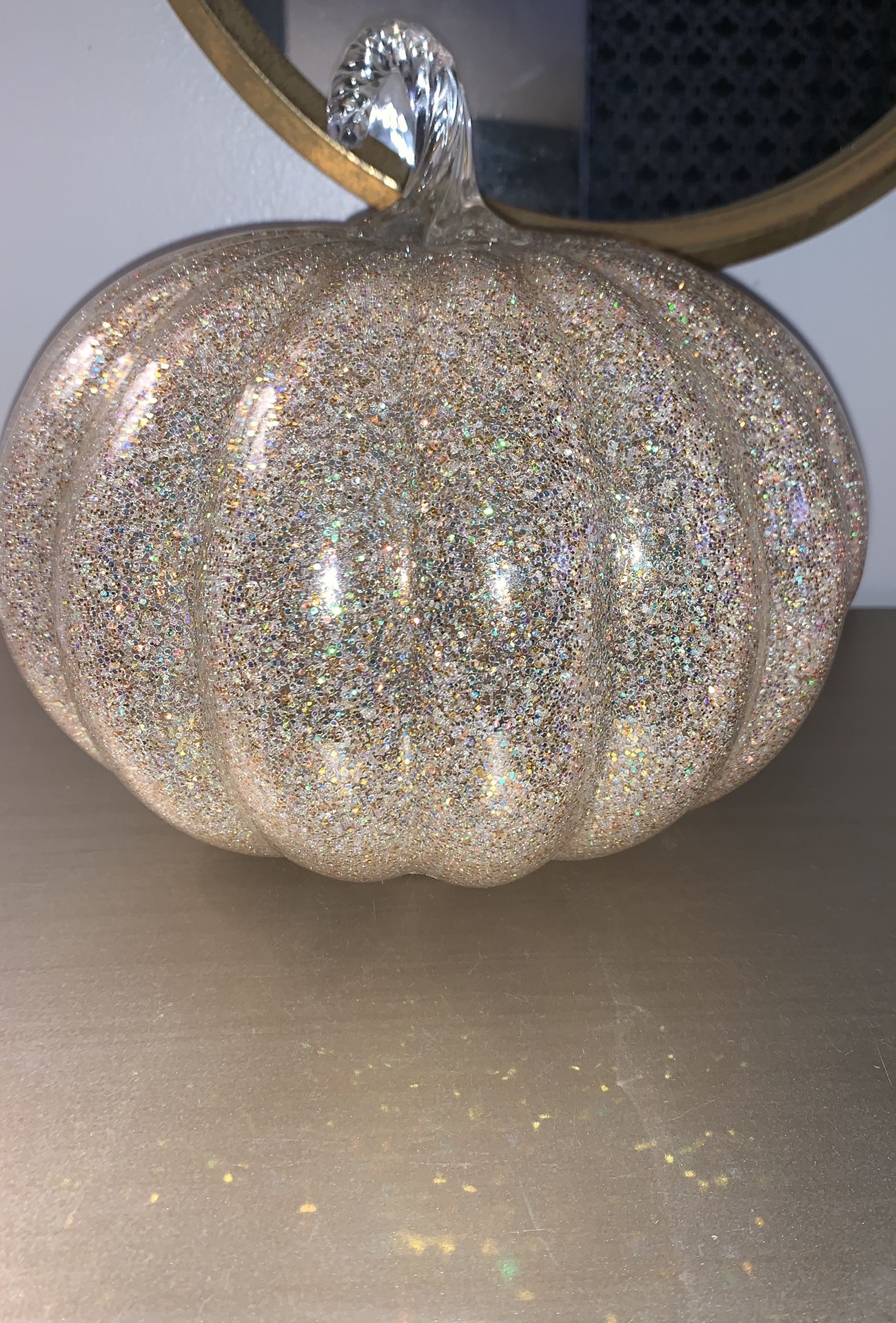 Glitter Pumpkin