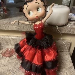 Betty Boop Porcelain Doll