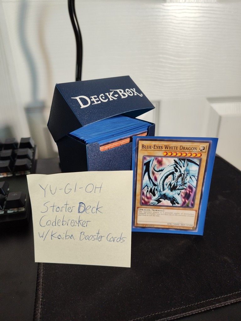 Yu-Gi-Oh Starter Deck: Codebreaker w/Kaiba Booster Cards 
