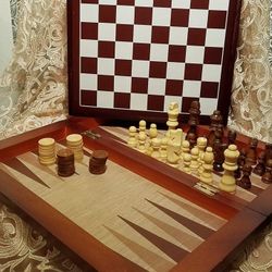 Family Entertainment of  Backgammon/ Chess And Several Other Board Games