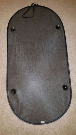 Rear window sun shade
