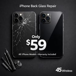 iPhone Back Glass Replacement - Price Drop