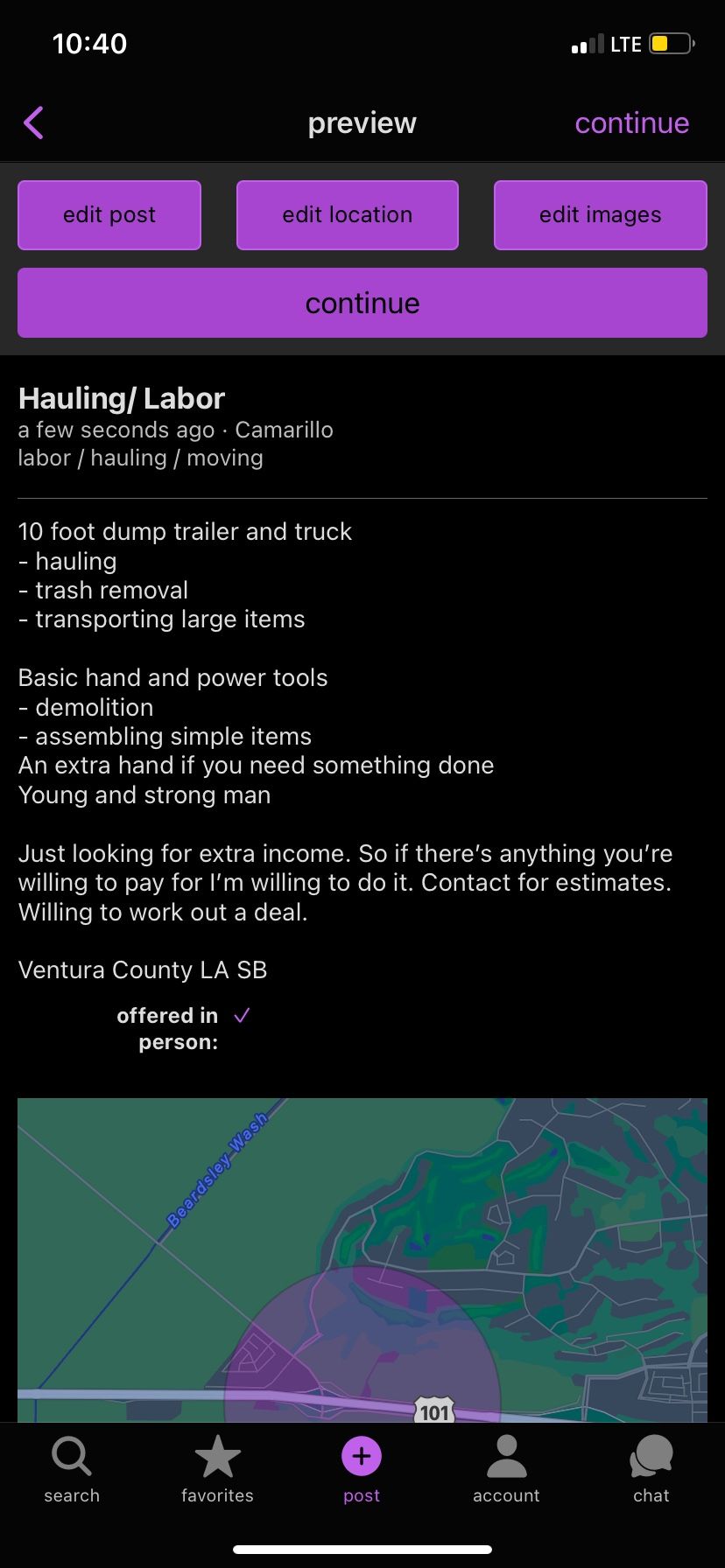 Hauling/ Labor