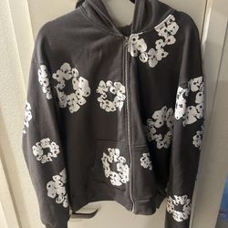 Denim tears Rhine stone Zip up 