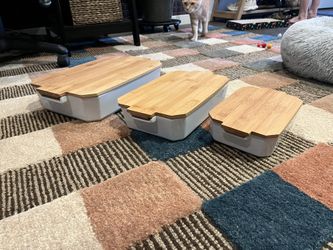 Crate And Barrel Serving Dishes