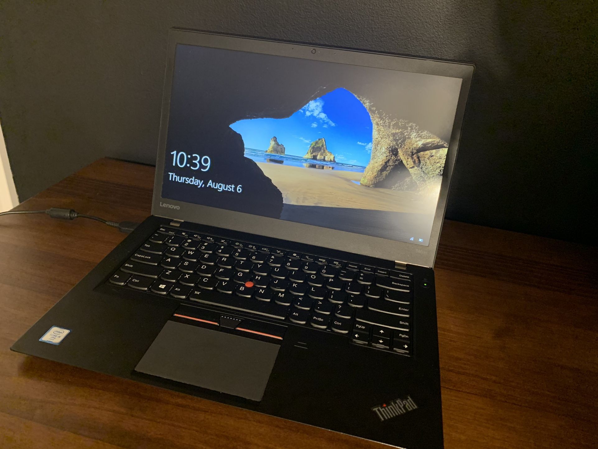 Lenovo ThinkPad T460s (Core i5-6300U 2.40GHz, 8GB RAM, 256GB SSD, Win 10 Enterprise)