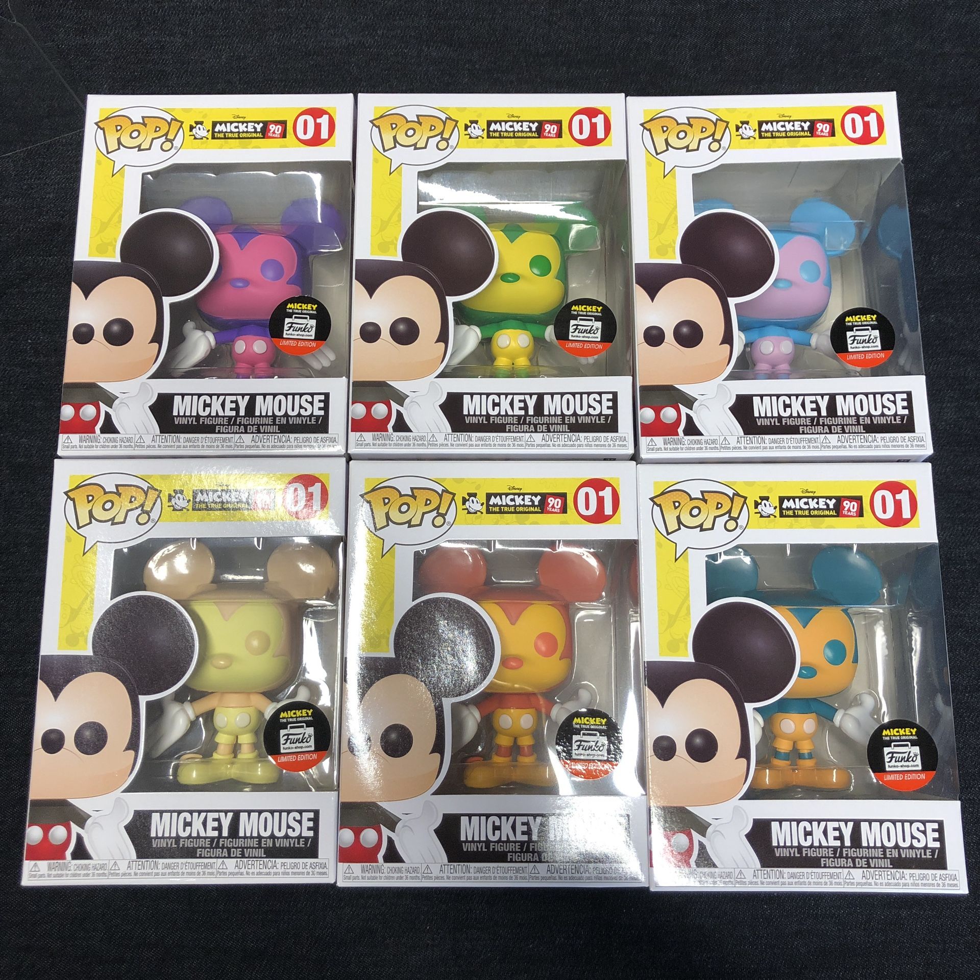 Mickey Mouse Funko Pop Set