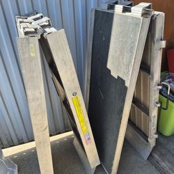 Wheel chair ramps or atv./dirt bikes..