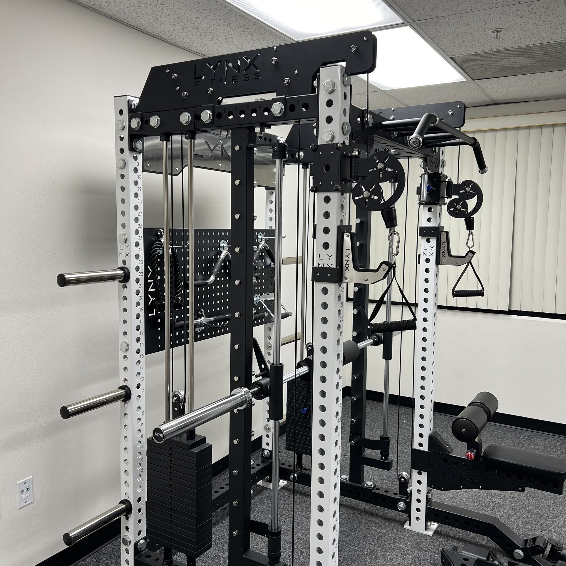 FREE DELIVERY🟢All In One Home Gym🟢 Functional Trainer🟢Smith Machine🟢Squat Rack🟢Cable Machine