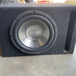 Infinity 10” Subwoofer & Box