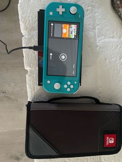 Nintendo Switch Lite w/ Case, 120 GB Memory Card & Original Charger