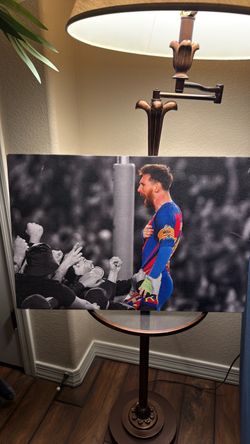 Canvas of Messi
