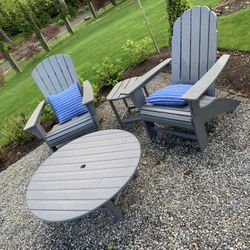  5-Pc Adirondack Chair Set