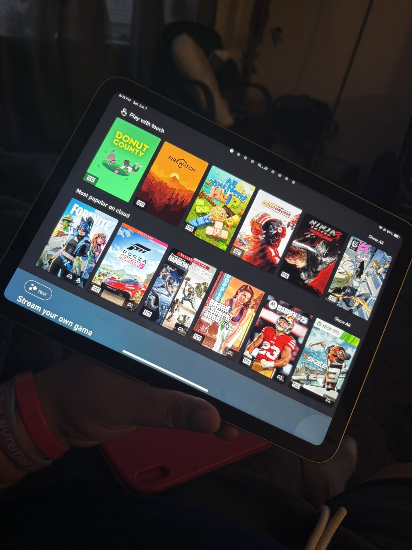 iPad Air 10th gen Yellow