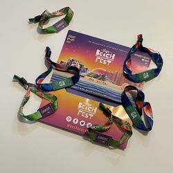 Baja Beach Fest 2024 GA Wristbands 