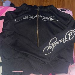 Ed Hardy Zip Up Sweater 
