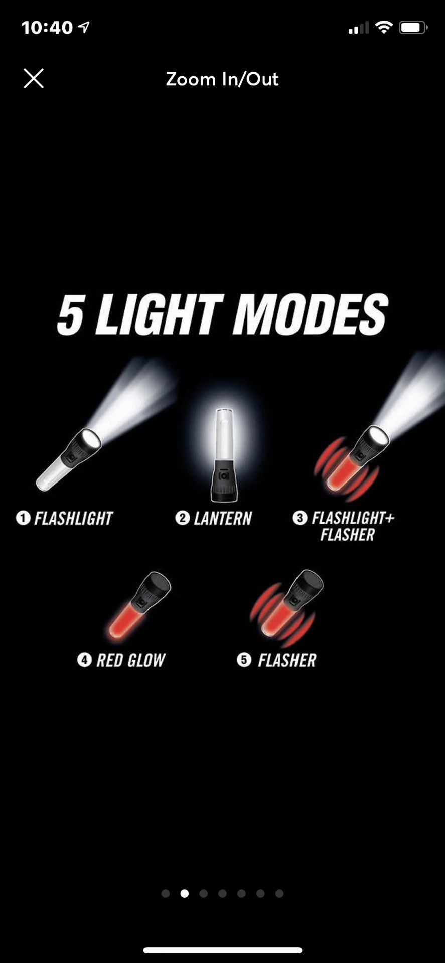 ONE LIFE GEAR FLASHLIGHT / LANTERN. NEW SEE ALL PICS .