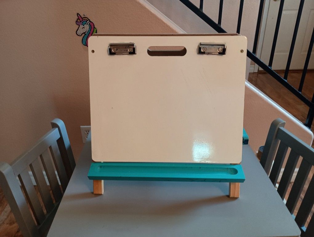 Kids Dry Erase Board/Chalk Board