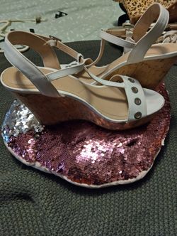 White Sandal Leather