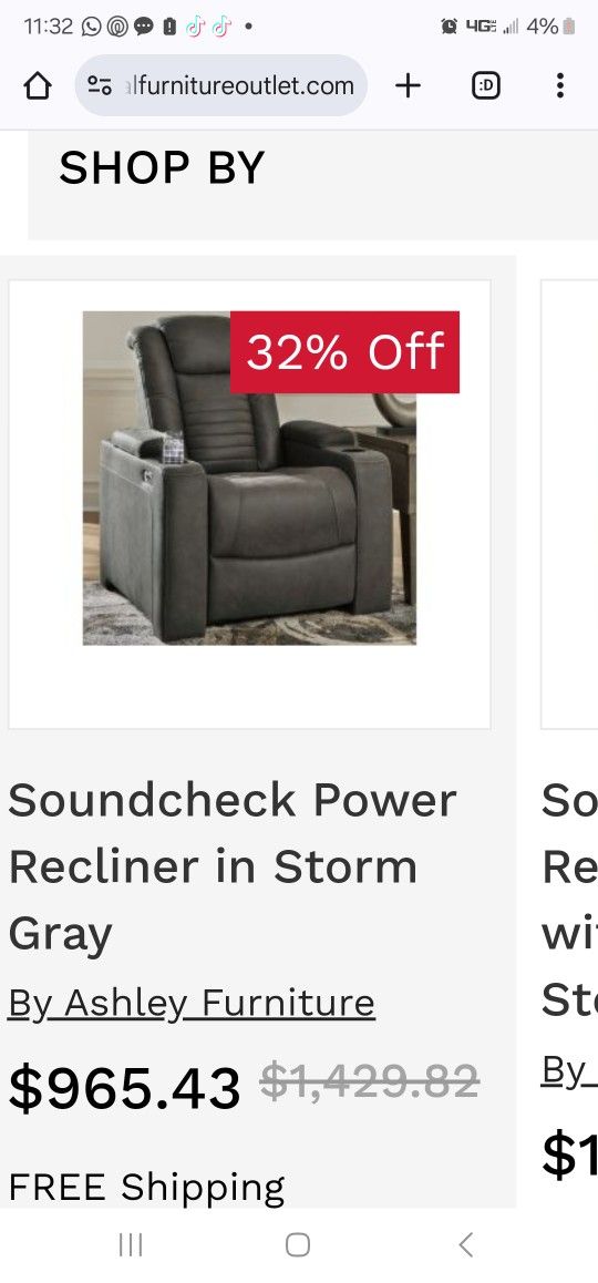 New Recliner Sofa