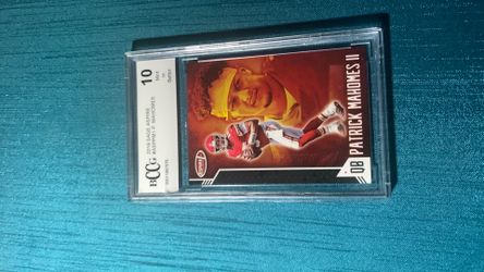 Patrick Mahomes card
