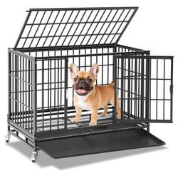 Heavy Duty Dog Crate / Used But In Good Condition 