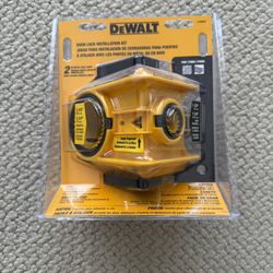 New Dewalt Door Lock Installation Kit 