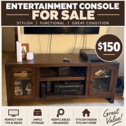 Entertainment Console $150 obo