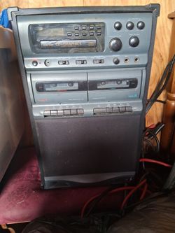 Karaoke CD + Graphics Dual Cassette Player