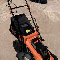 Black + Decker  13 Amp Corded Electric Lawn Mower