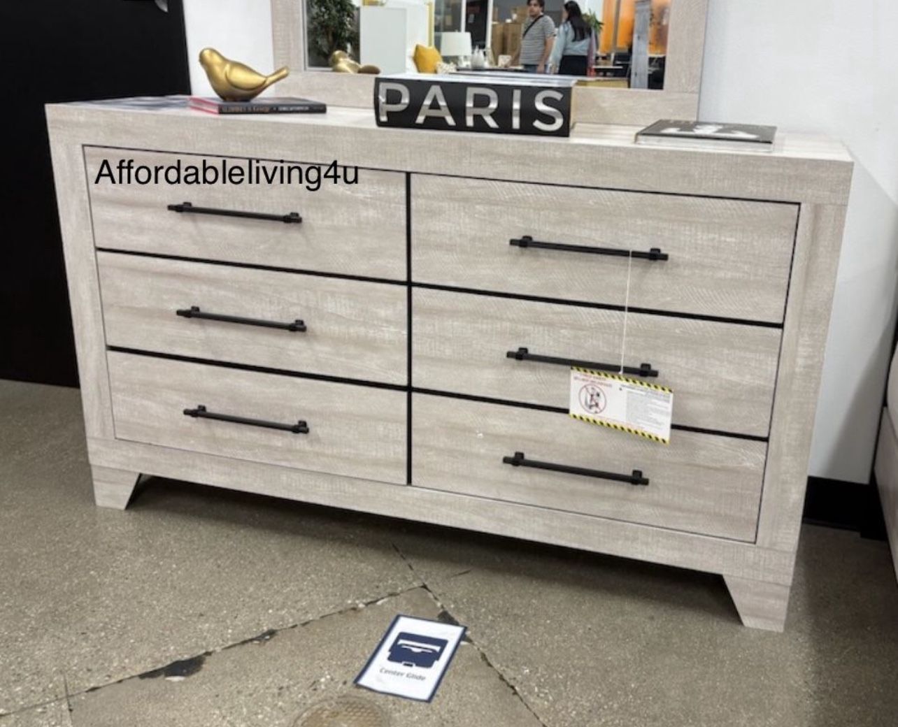 Light Grey Dresser Brand New In Box
