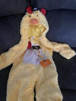 New Baby Chicken Costume, 0-6 Months 