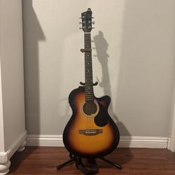 Fender FA-135CE Concert Acoustic-Electric Guitar Sunburst