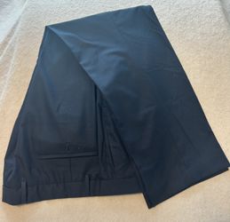 Men’s Navy Dress Pants – 36x30 (Stretch Waist)