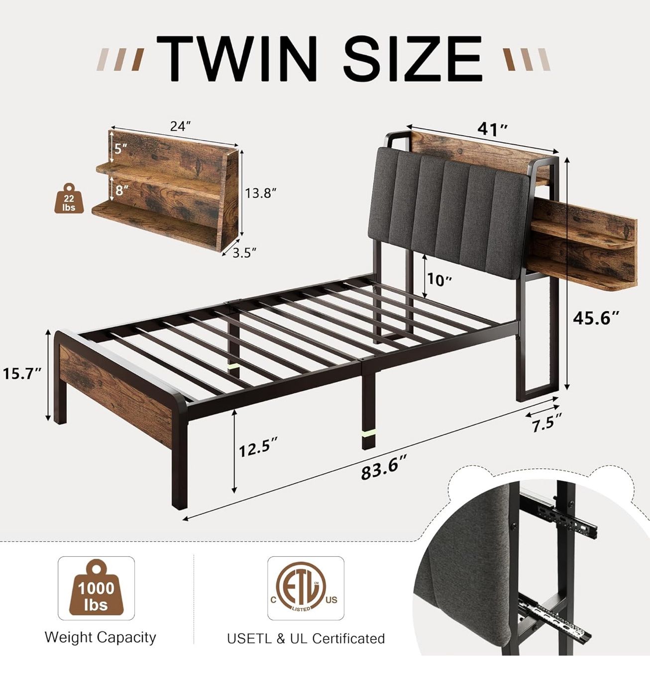 Twin Bed Frame