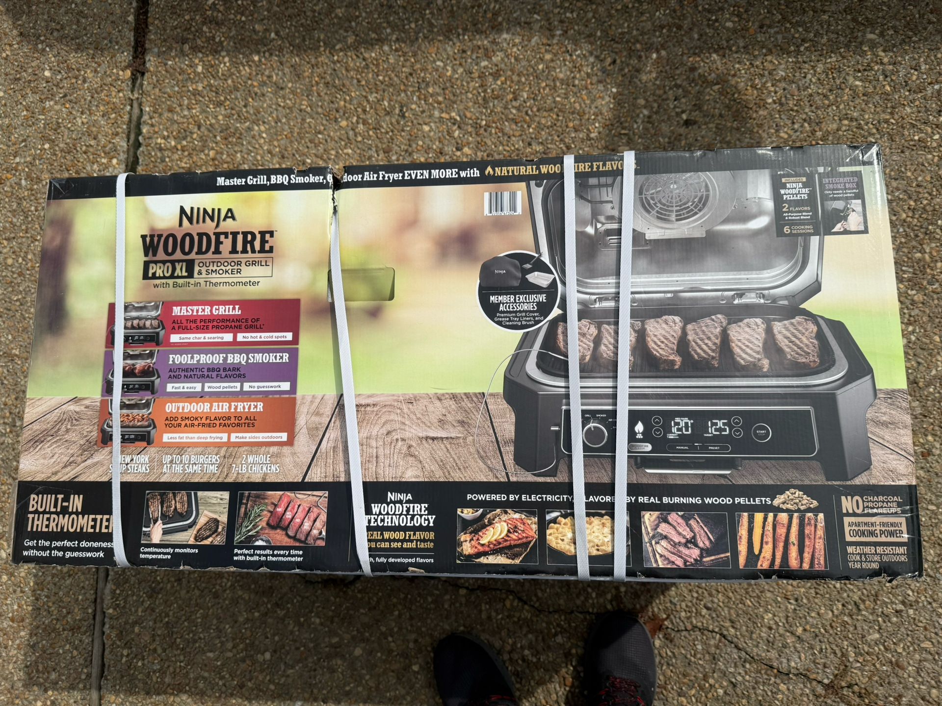 Ninja Wood fire PRO XL Outdoor Grill & Smoker
