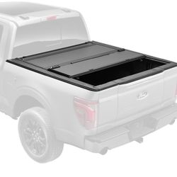 RealTruck BAK BAKFlip MX4 Hard Folding Truck Bed Tonneau Cover | 448338 | Fits 2021-2026 Ford F-150 8' 2" Bed (97.6")
