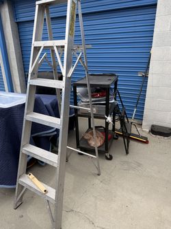 6 ft aluminum ladder