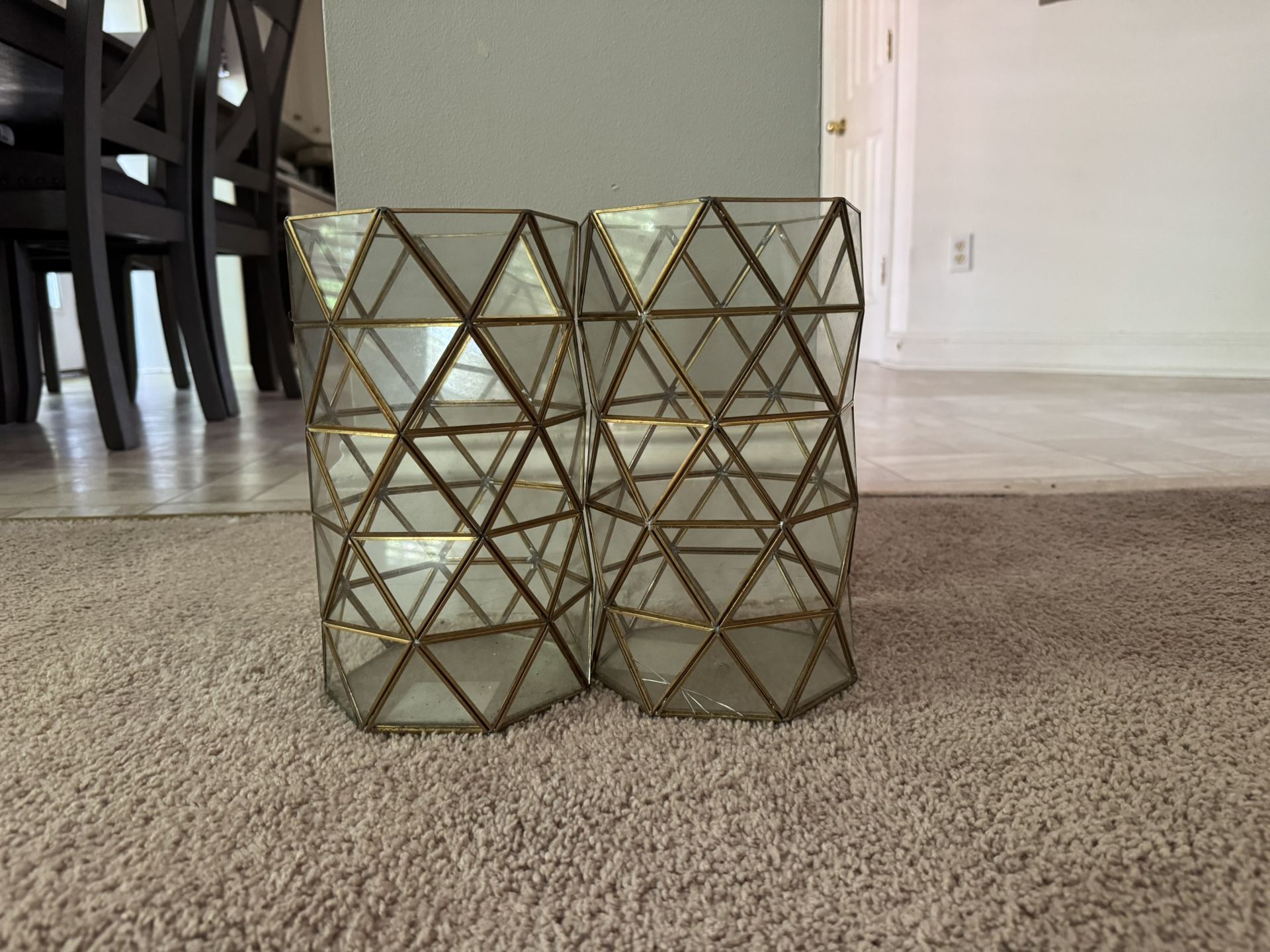 Gold Candle Holders