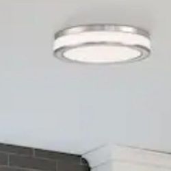 Ceiling LED Luxury Fixture In Brushed Nickel