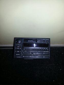 Acura audio unit