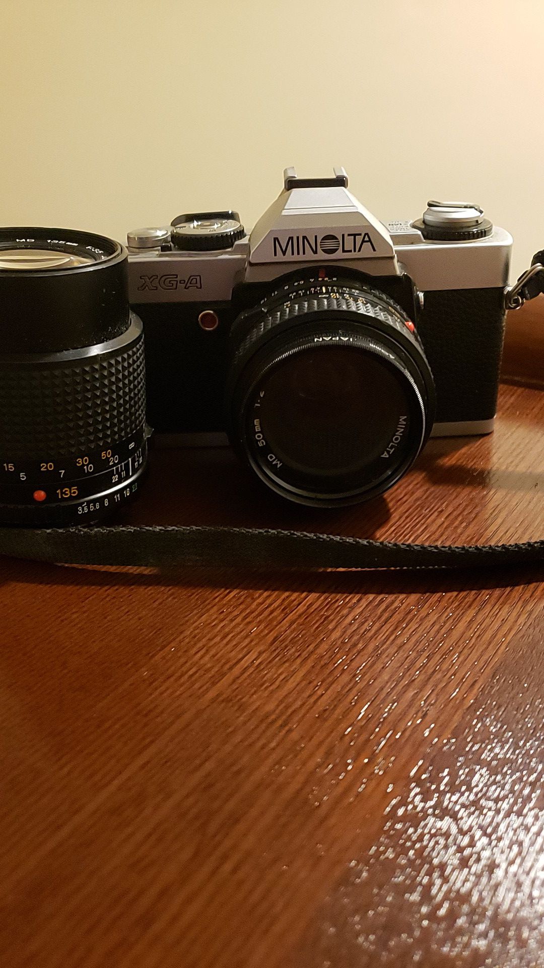 MINOLTA XG-A Vintage 35mm film Camera