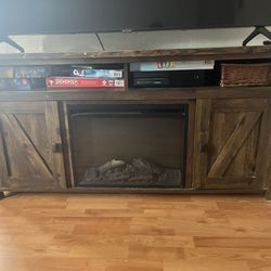 Fireplace/tv Stand