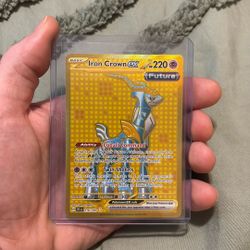 Pokémon Iron Crown Ex Hyper Rare. 