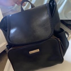 Leather Backpack Purse 
