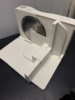 RIVAL FOLD UP ELECTRIC food meat bread vegetable SLICER white model 1042 - works great