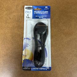 Belkin F2L088-06 6 ft. Pro Series DB9 Female to DB25 Male Modem Cable