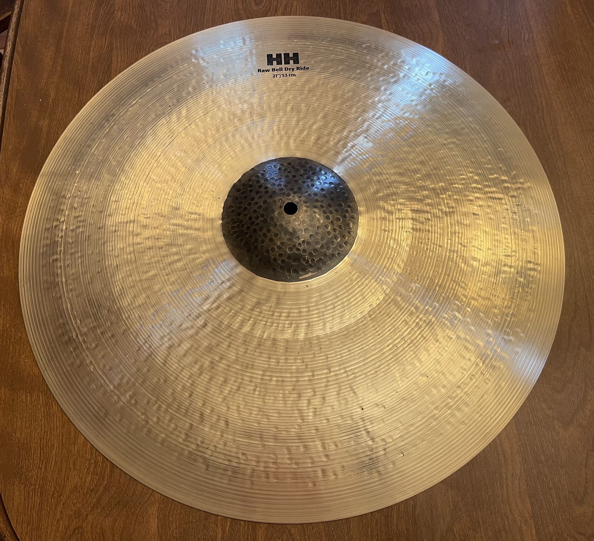 Sabian HH Dry Ride With Raw Bell 21”