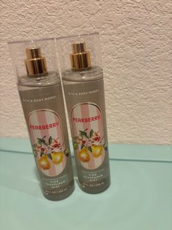 Bath & Body Works Pearberry Fine Fragrance Mist – 2 Bottle Bundle- NEW