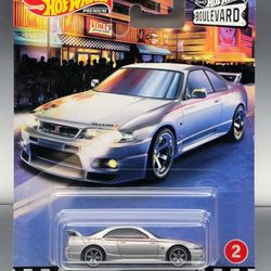 Hot Wheels Premium Boulevard Nissan Skyline GTR R33 BCNR33 NISMO Diecast 1/64